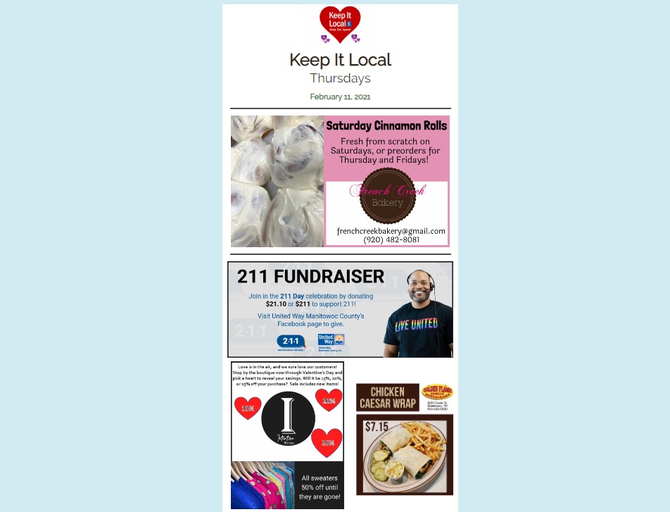 Keep It Local Thursdays - The Chamber of Manitowoc County